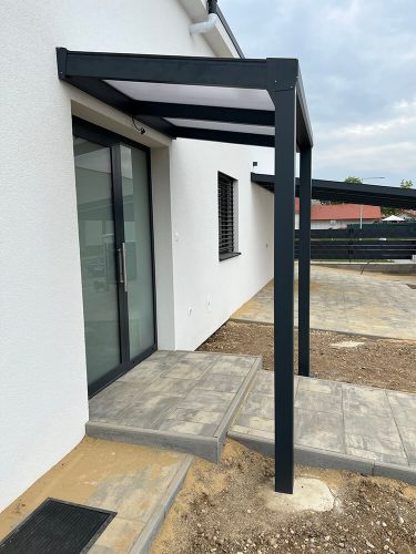 vchodove prestrešenie hlinikové pergar levice - (4)